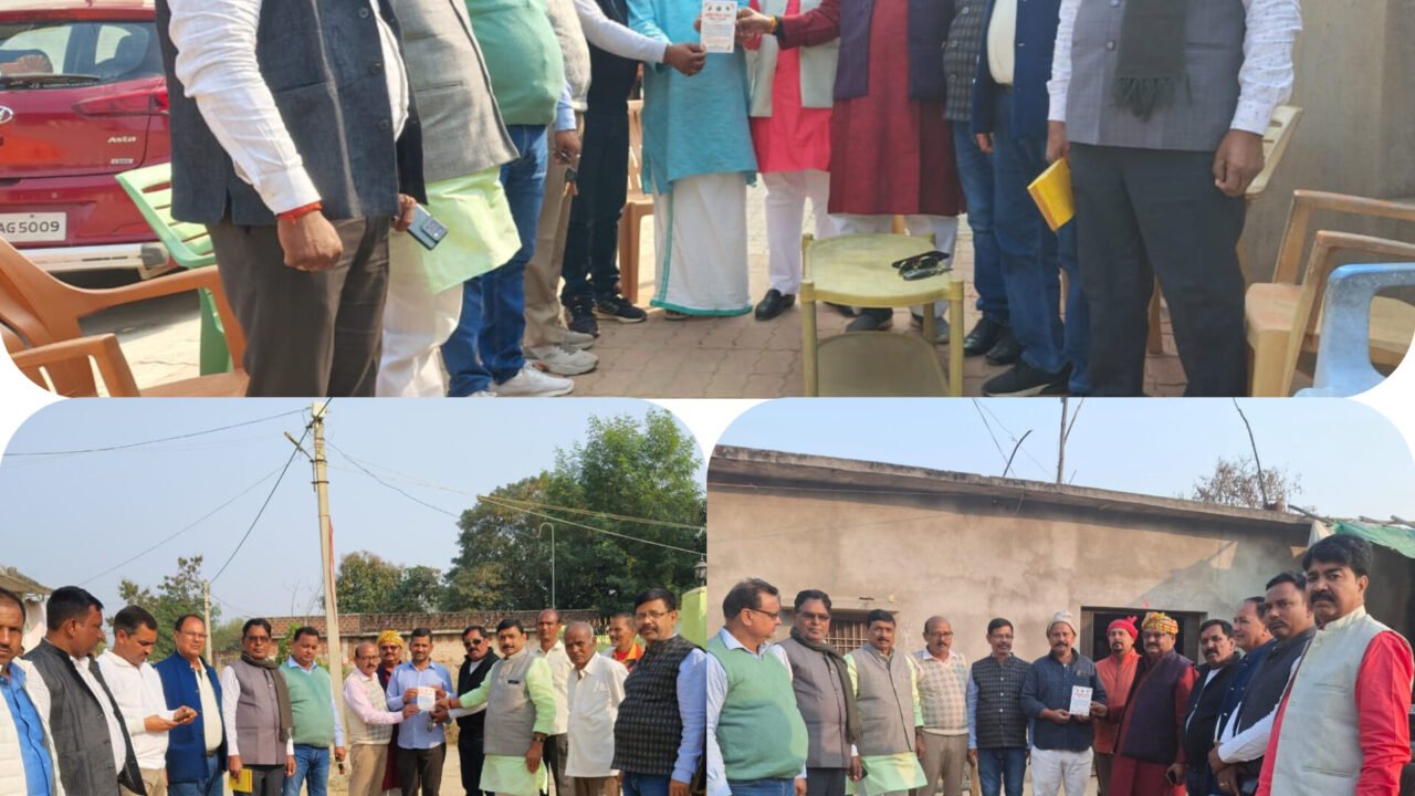 गांव-गांव पहुंचाया जा रहा है क्षत्रिय गौरव एकता महा मिलन समारोह का न्योता