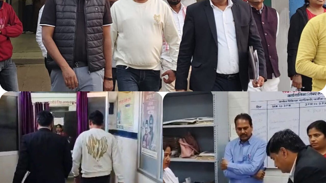 प्रसूता की मौत मामले में एसडीएम ने सदर अस्पताल व मिलाप अस्पताल में की औचक जांच