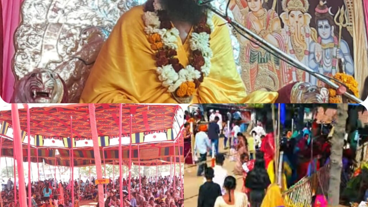 सतबहिनी मानस महायज्ञ में उमड़ रहा आस्था का सैलाब,विराट महायज्ञ, अखंड मानस पाठ और संतों के प्रवचनों से भक्तिमय हुआ वातावरण