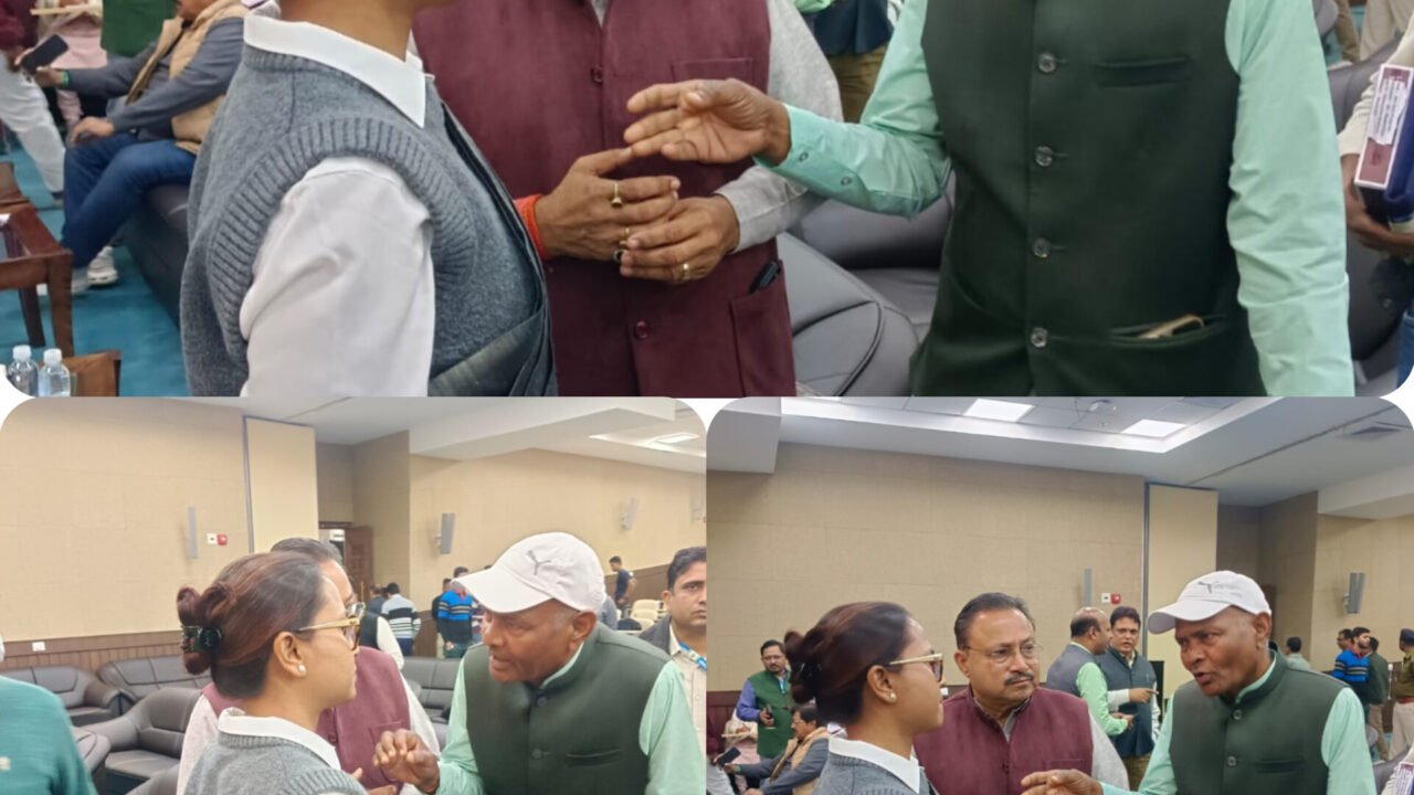 किसानों की समस्याओं को लेकर कृषि मंत्री से मिले विधायक नरेश प्रसाद सिंह