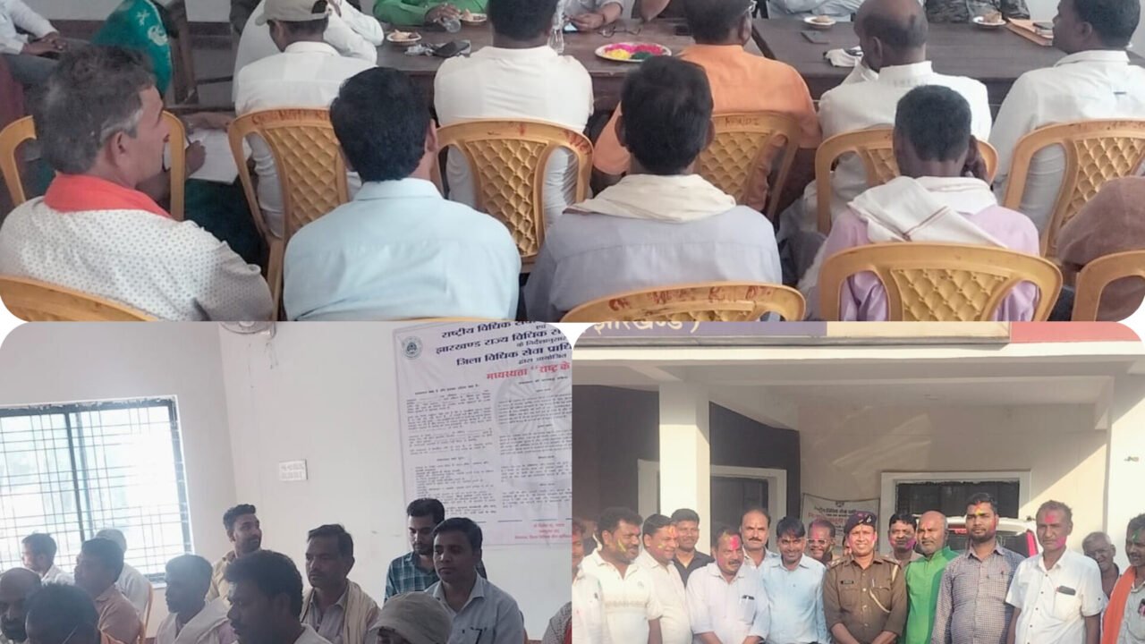 दो त्योहार को लेकर प्रशासन एवं पब्लिक हुई बैठक, प्रशासन ने कहा बंद रहेगा डीजे